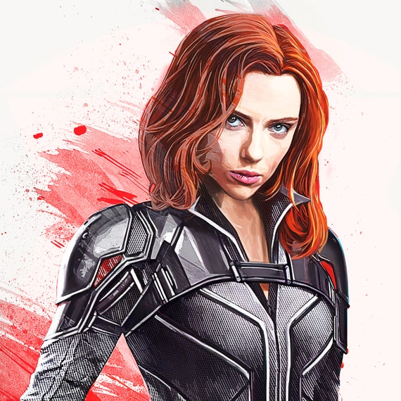 Natasha Romanoff Poster Marvel Black Widow. This Marvel and