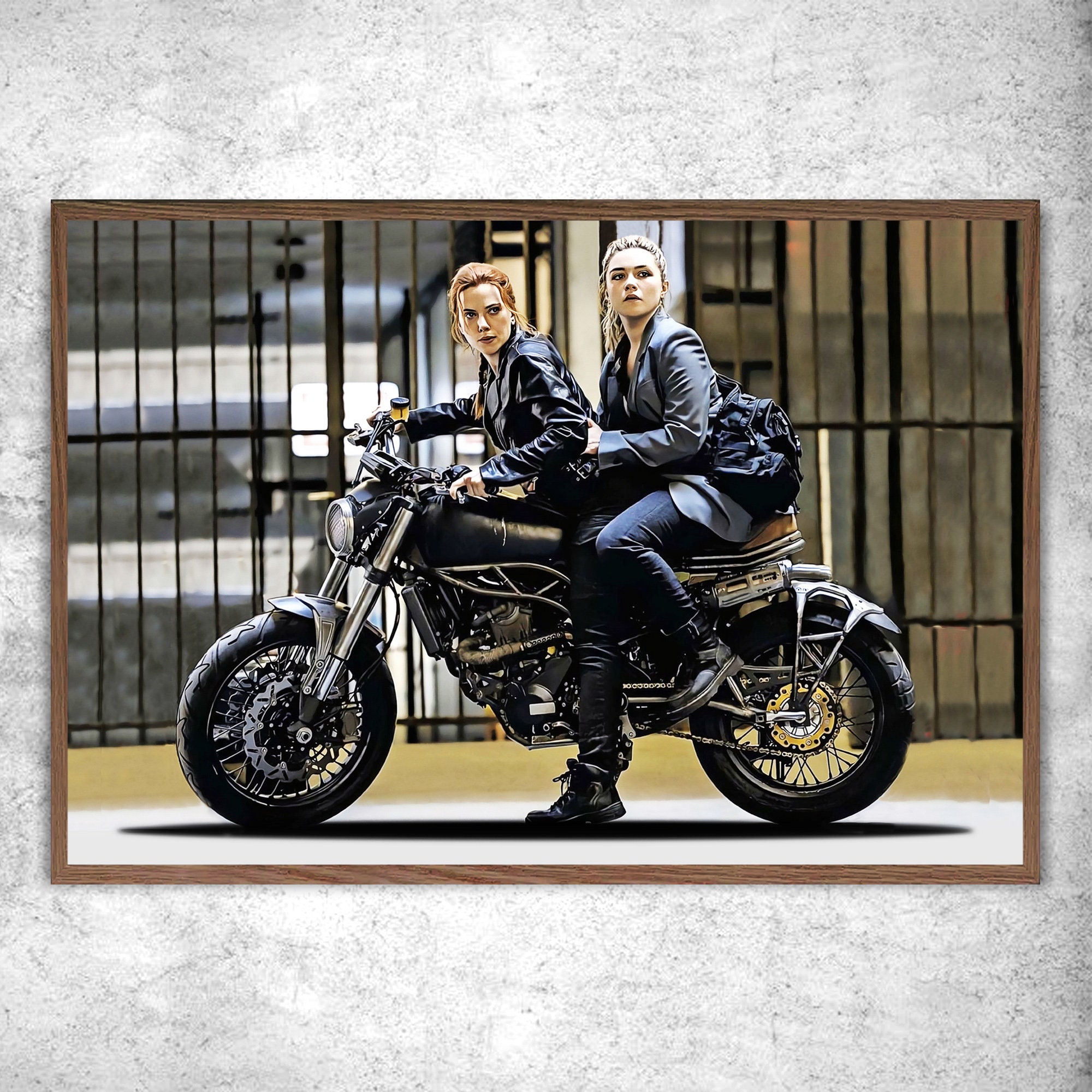 Black Widow Art Poster Marvel. Wall Art Avengers. Marvel Home Interior ...