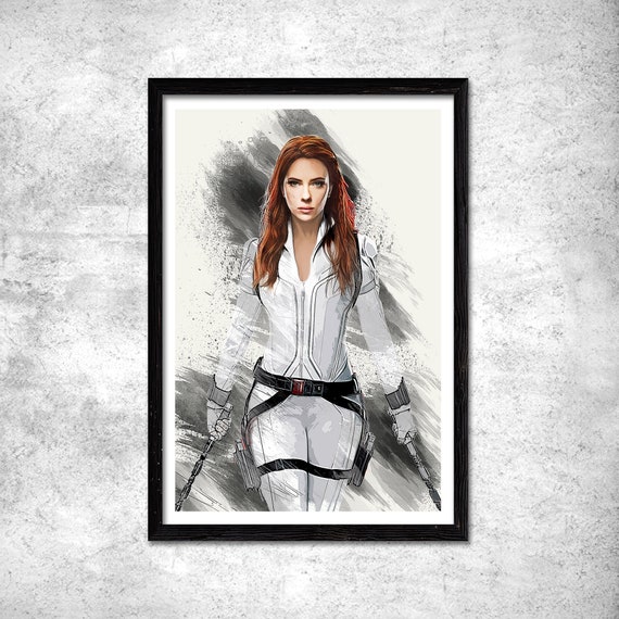 Black Widow Poster Marvel Natasha Romanoff. This Marvel and - Etsy