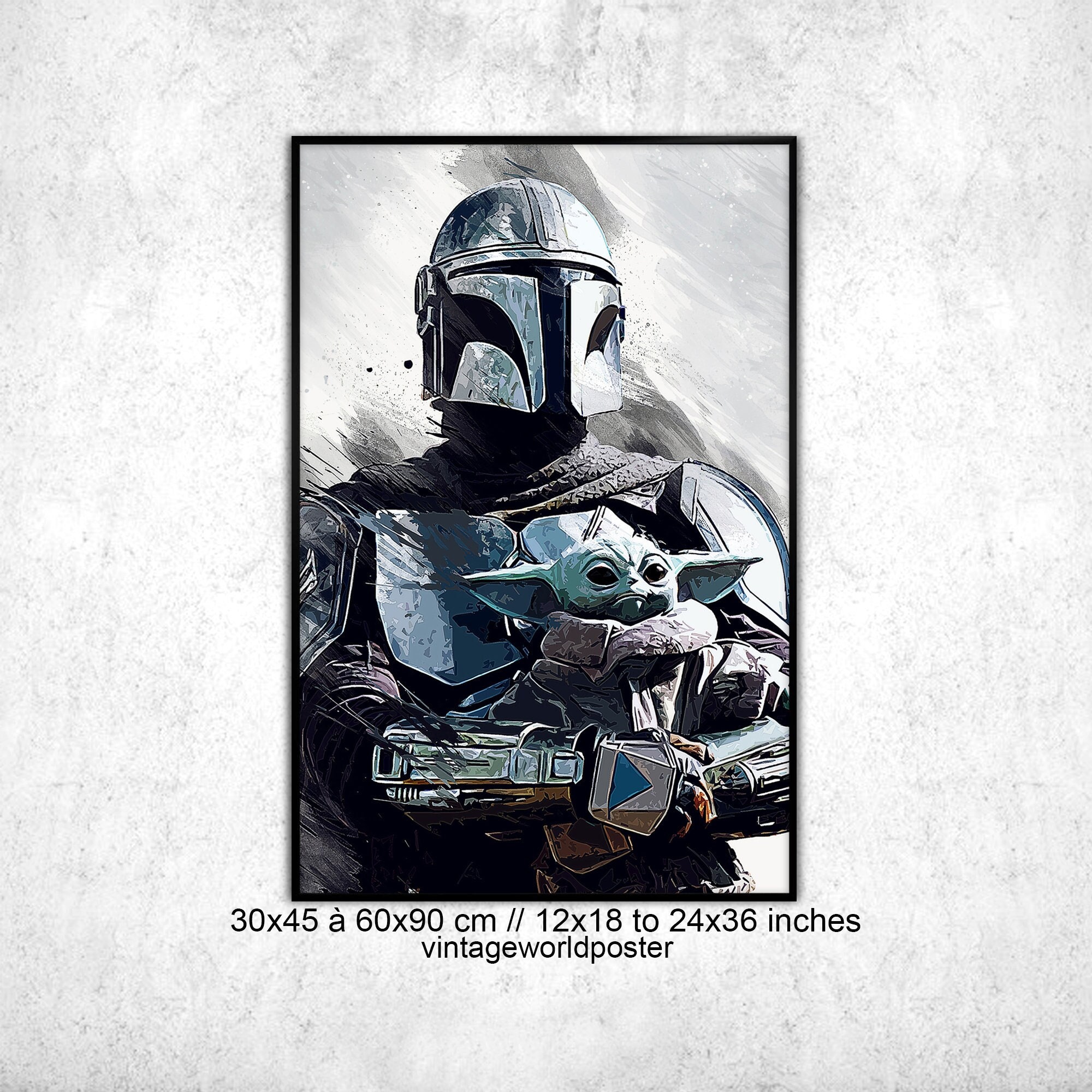 Star Wars - Grogu Training Poster, Affiche