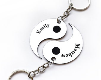 Yin Yang Keyring 2025