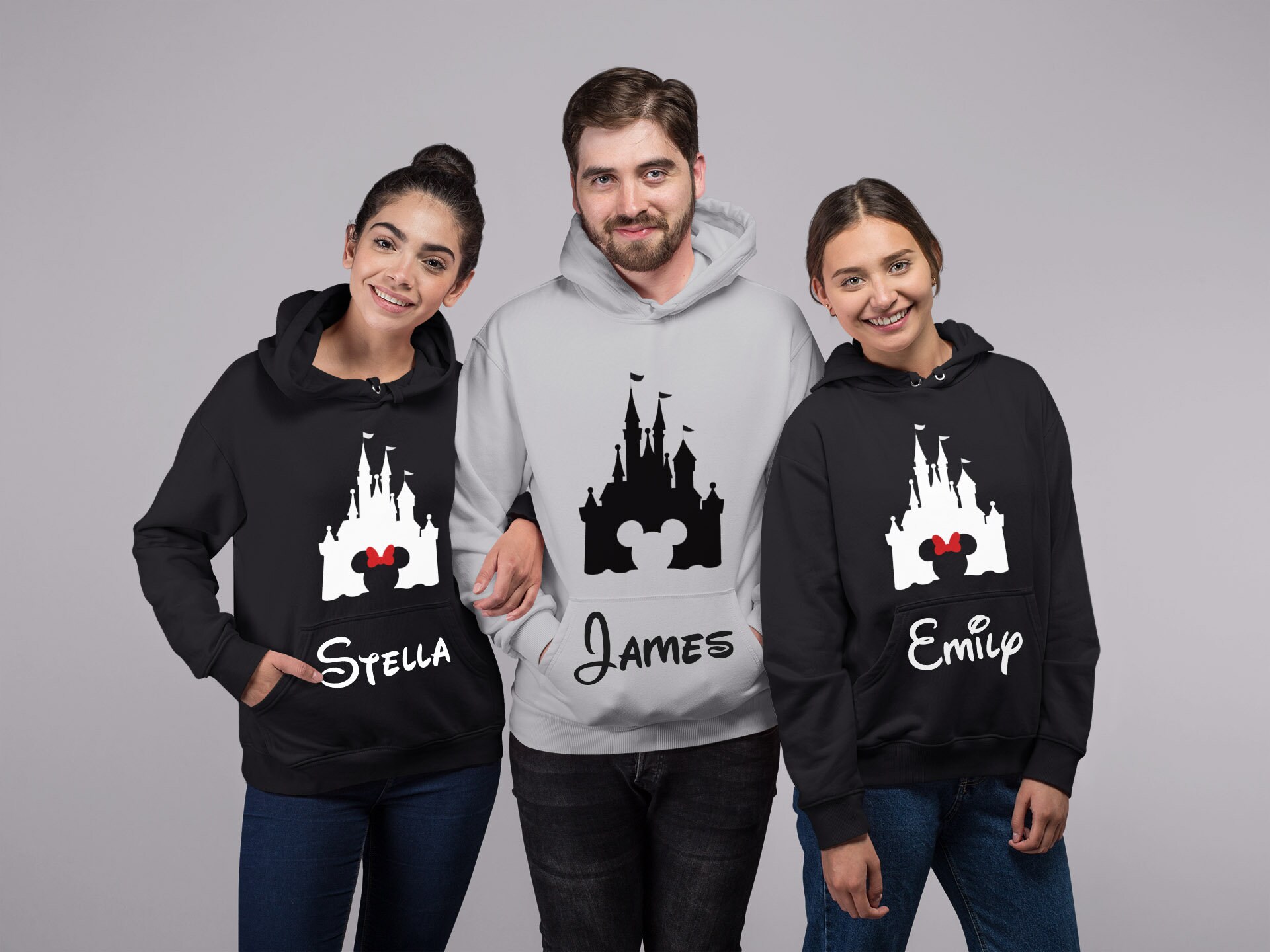 Disney Sweatshirt Disney Family Sweater Mickey Pullover Etsy