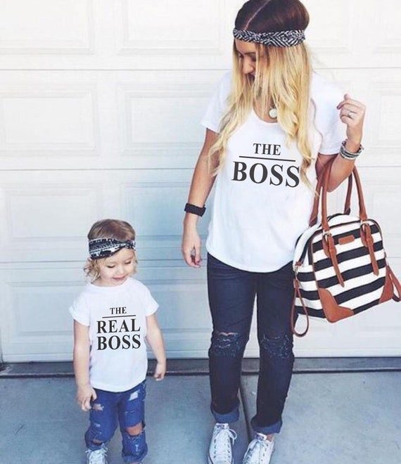 matching shirts for mother and son