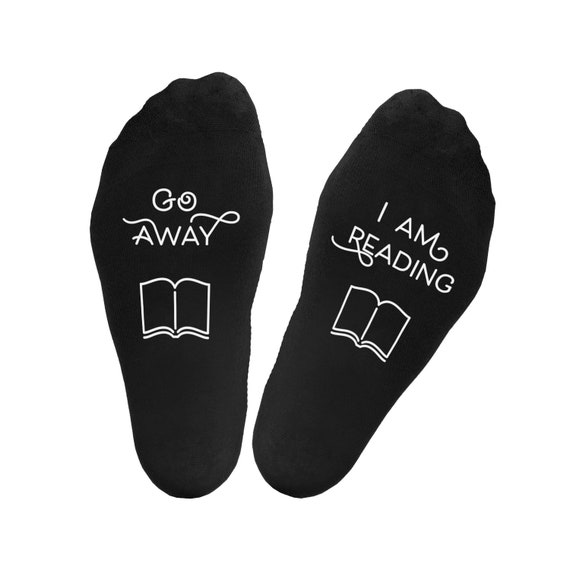 Books Socks Jus one more chapter socks cotton elastic comfortable unisex socks fashion sock W0260