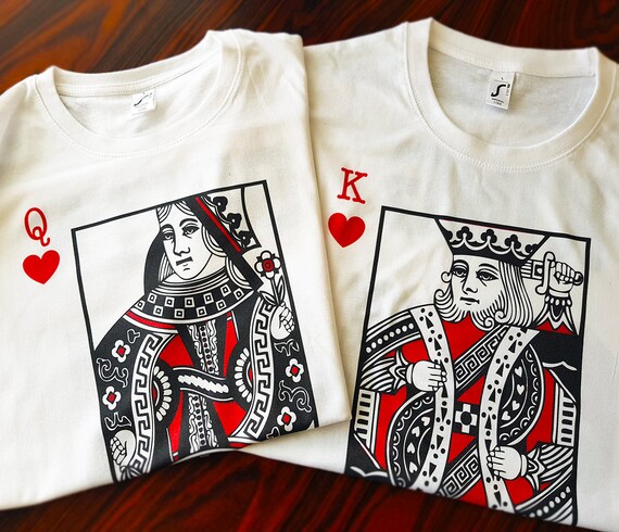 king and queen of hearts shirts