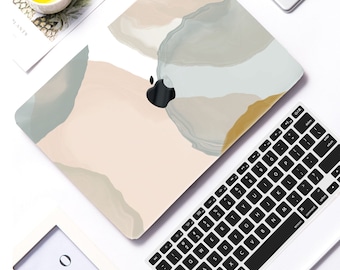 13 Inch Artistic Oil Street Paintings Case for Laptop with Handle Lightweight Laptop Briefcase Bag Fits MacBook Air Pro