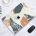 Model Pastel Printing Hard Rubberized Laptop Case Neutral White Flower Dots Cover for Macbook Air 11/13 Pro 13/15/16 2008-2021+Keyboard Skin