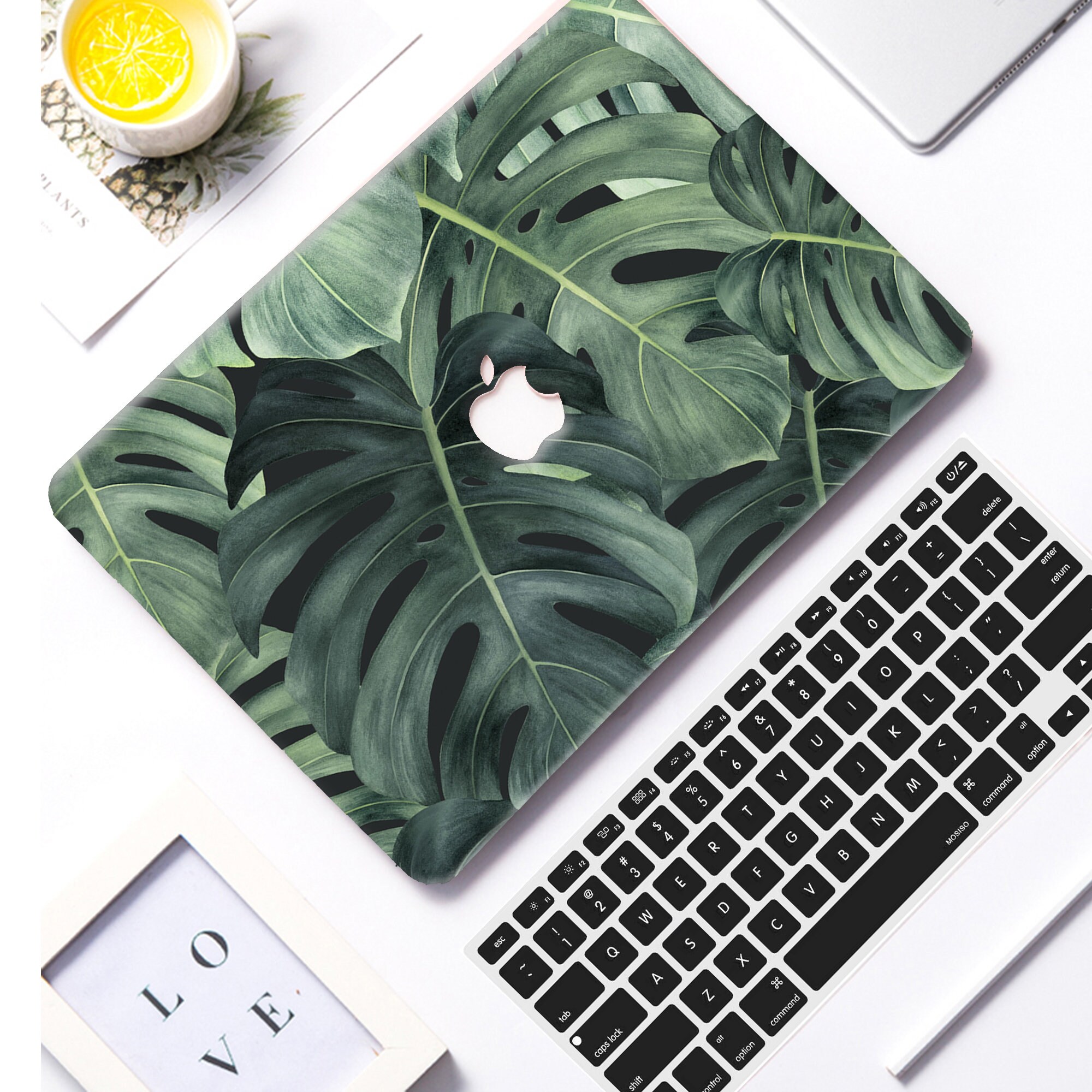 Laptop Painted Hard Rubberized Case Keyboard Cover For Macbook Pro Air 11 13 15 