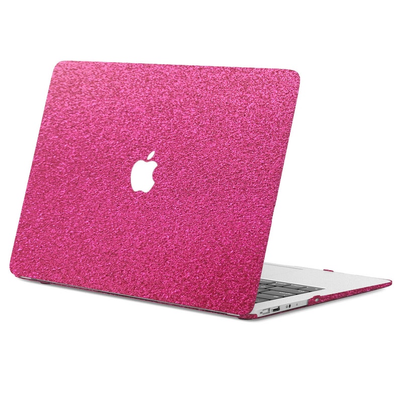 Glitter Sparkle Starry Bling Rose Red Sparkling Hard Case Rough Hot ...