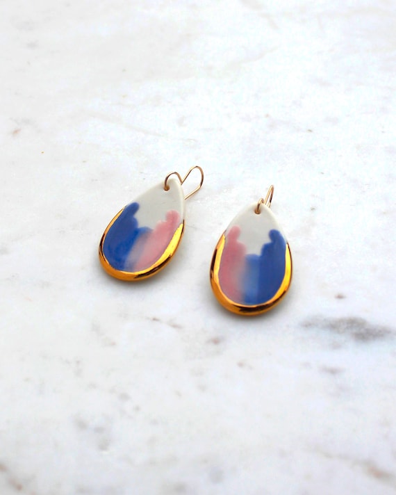 Etsy teardrop deals earrings