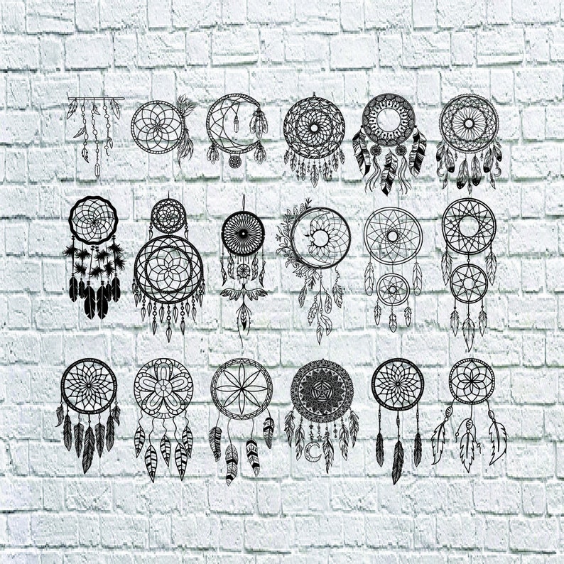 Download Buy 3 Get 1 Free...18 Dream Catcher Svg Bundle Mandala svg ...