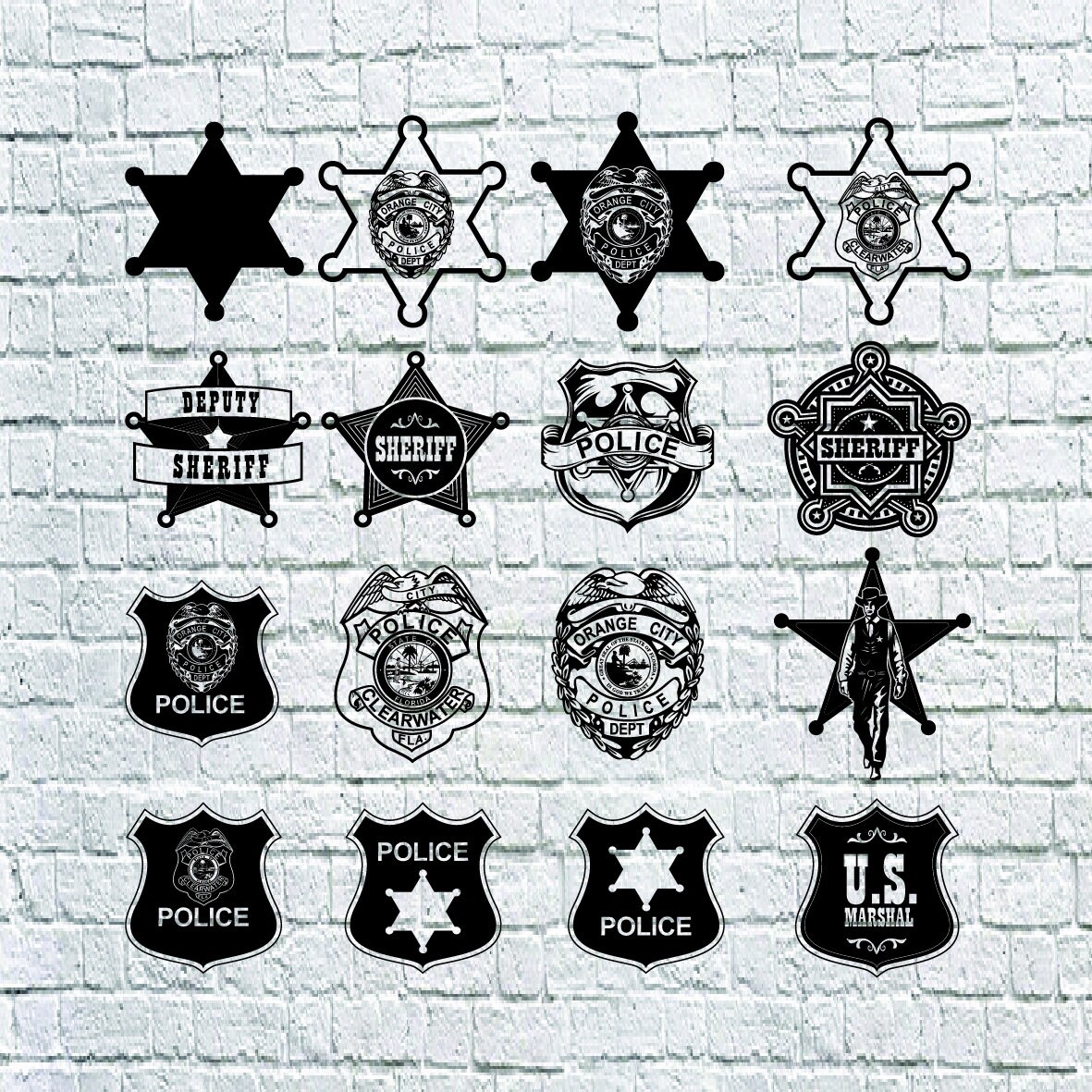 Download Buy 3 Get 1 Free...Police Badge SVG Bundle Police Badge ...