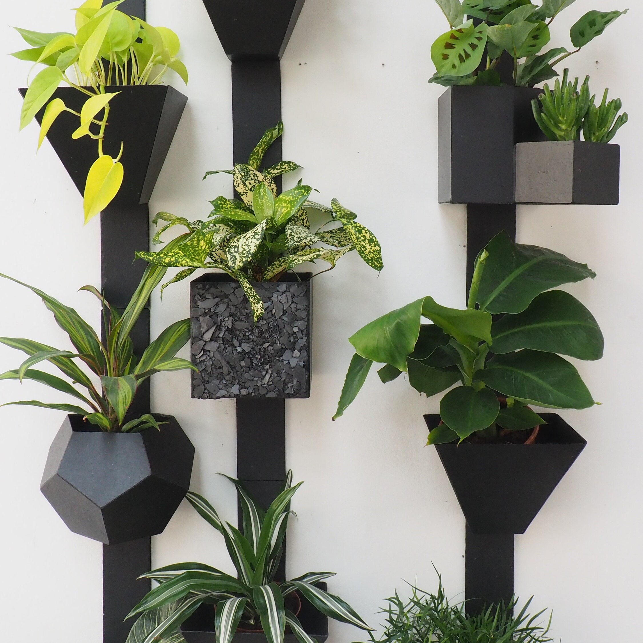 Jardinière Rafa, Ardoise Naturelle, Collection L'arbre Voyageur