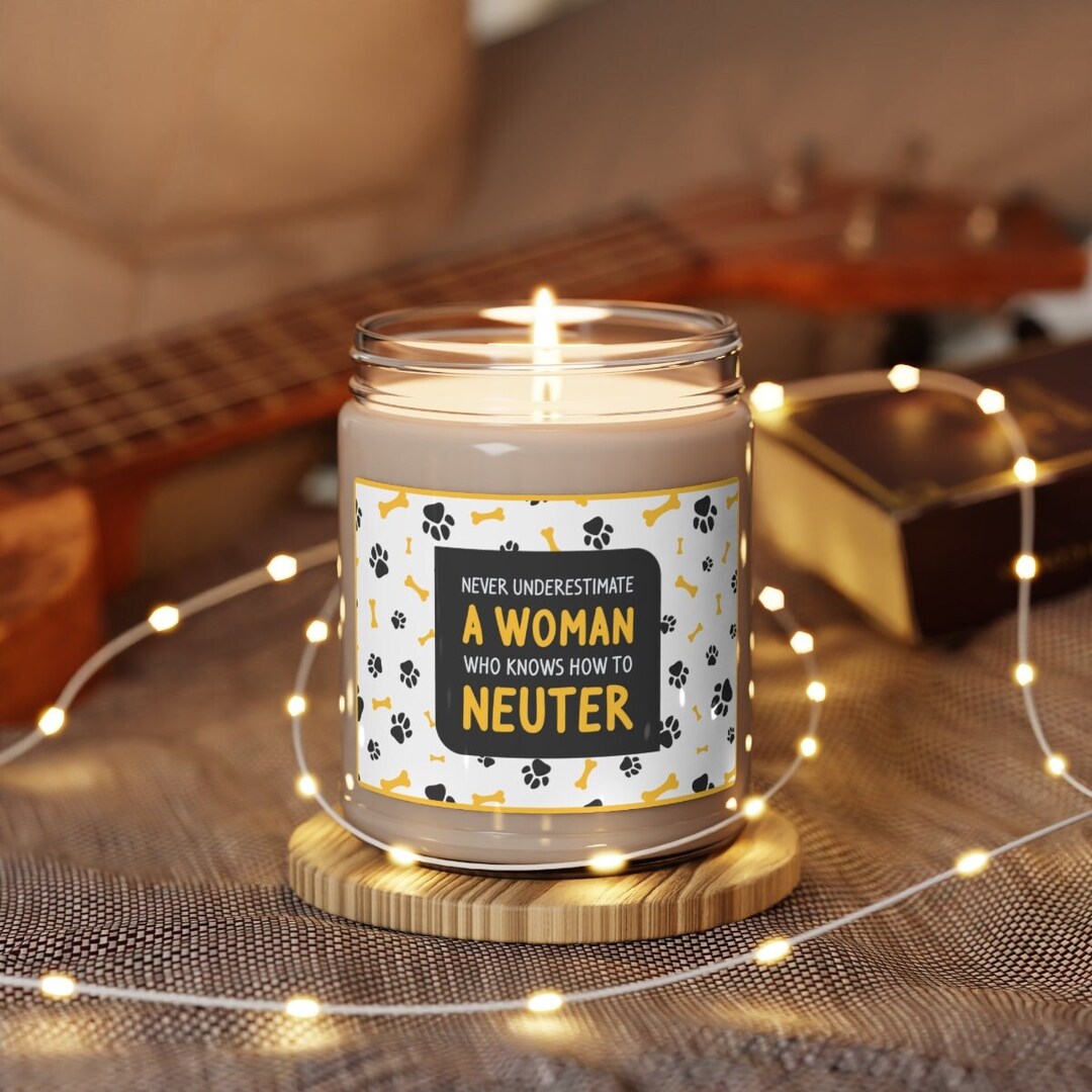 Never Underestimate a Woman Who Knows How to Neuter Scented Etsy