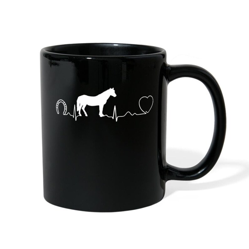 Equine Vet Gift Horse pulse Full Color Mug Horse Lover Gift Etsy
