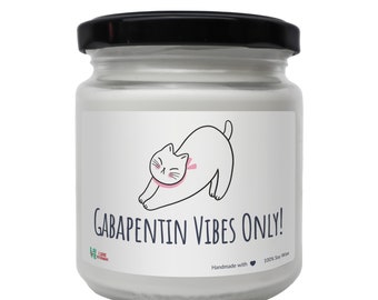 Cute Vet Tech Candle, Gabapentin Candle, Veterinarian Gift, Veterinary Medicine Gift, Vet Nurse Candle, Vet Assistant Candle,Vet Worker Gift