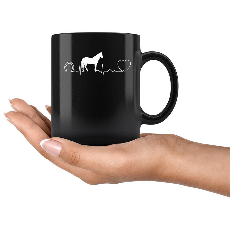 Equine Vet Gift Horse pulse Full Color Mug Horse Lover Gift Etsy