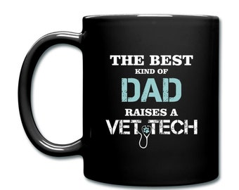 Dad of a TA Becher, Geschenk von TA-Tochter oder Sohn verfügbar in schwarz, weiß, blau und rot