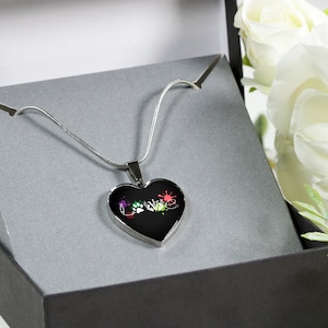 LOVE Veterinary Medicine Heart Necklace +Gift Box Veterinarian, Vet Tech, Vet Student Graduation Gift