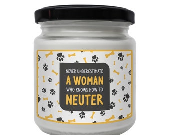 Veterinary Candle, Women Vet Tech Candle, Veterinary Assistant Gift, Veterinarian Gift, Funny Vet Candle, Vet Graduation Gift,Vet Nurse Gift