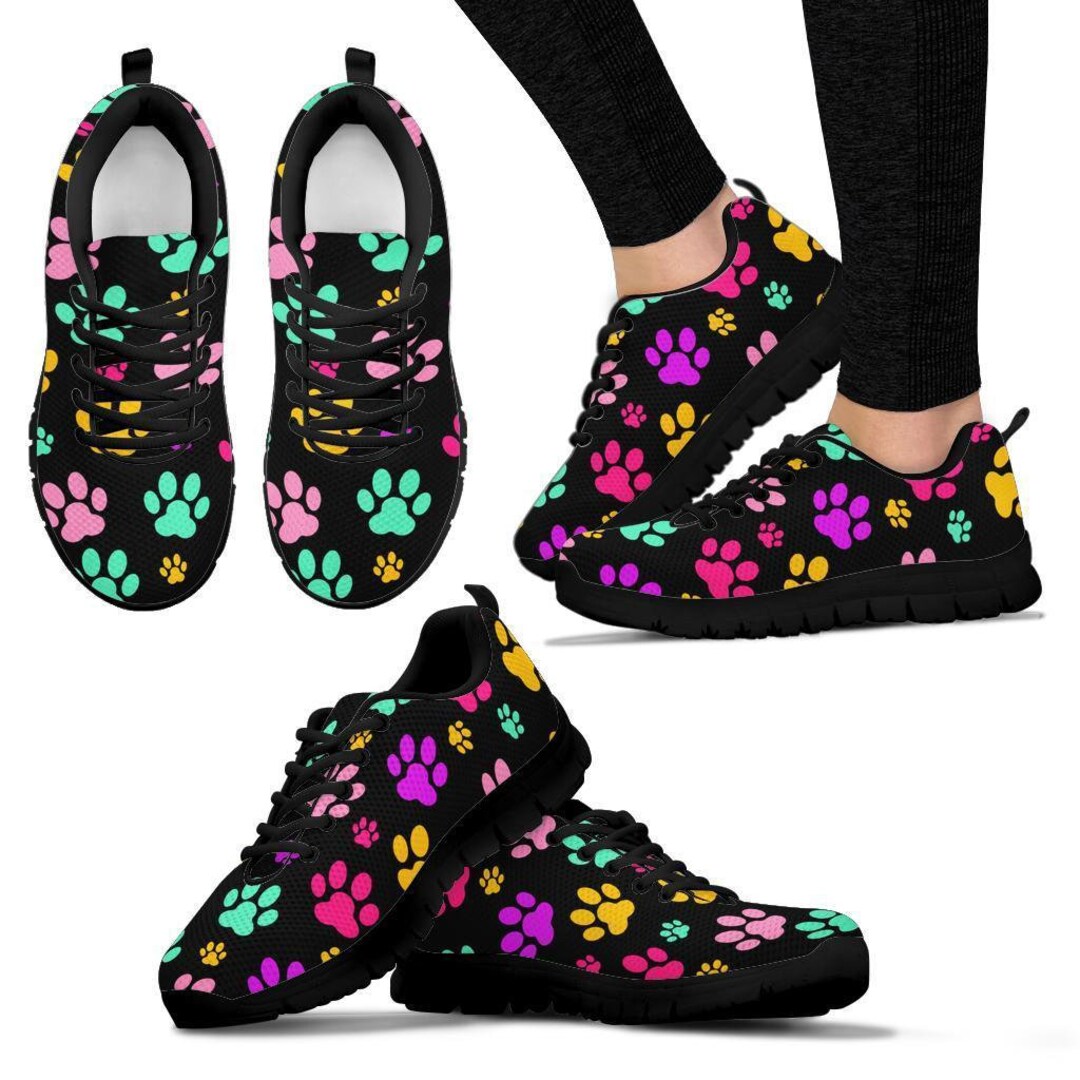 Colorful Paw Women's Sneakers