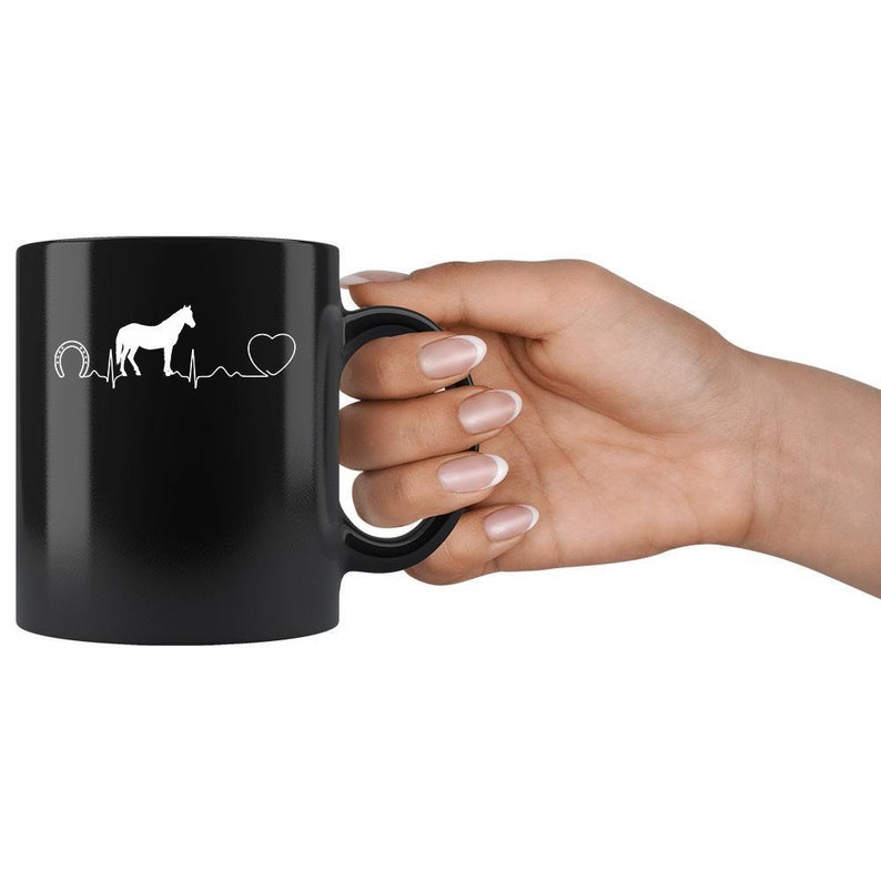 Equine Vet Gift Horse Pulse Full Color Mug Horse Lover Gift Etsy