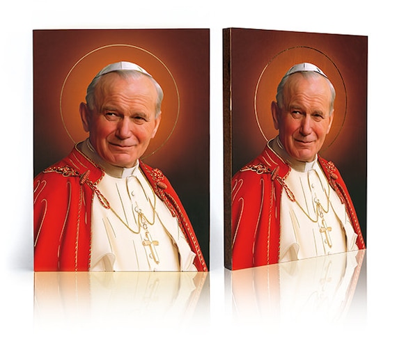 Image St John Paul II image beautiful image beautiful image beautiful image beautiful image beautiful image beautiful image beautiful - Icon of Saint John Paul 2, Pope John Paul II, Handmade Icon ...