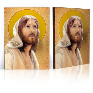 Icon of Jesus Christ , religious icon, religious gift,  handmade icon, wooden icon, perfect present, religious picture, beautiful icon
