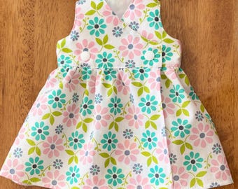 Micro Preemie Wrap Dress, Preemie Adaptive Dress, NICU Dress, 4 to 6 pounds