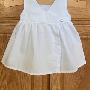 Preemie Wrap Dress, Preemie Adaptive Dress, NICU Dress, 4-5 Lbs, 6 Lbs