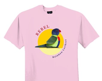 Rebel Rainbow Lorikeet T-shirt