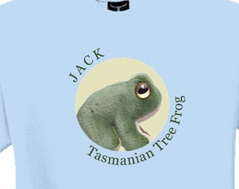 Frog T-shirt - Jack Tasmanian Tree Frog
