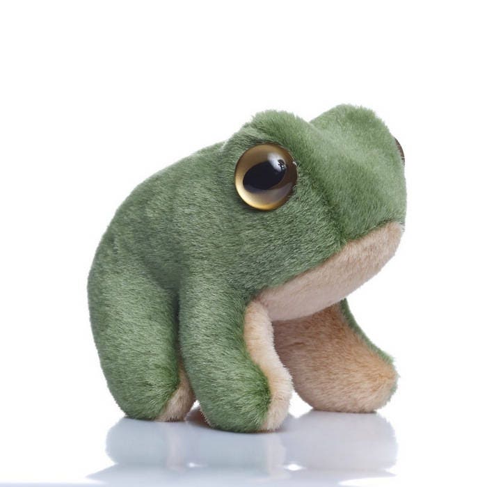 Jack Tasmanian Tree Frog Soft Toy Allergy free Fire resistant Aussie made
