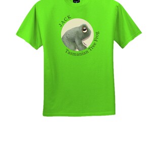 Frog T-shirt Jack Tasmanian Tree Frog image 3