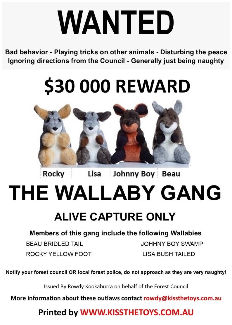 Wallaby Gang 4 wonderful wallaby toys image 8