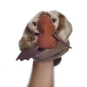 Toby Platypus hand puppet | Allergy free | Fire resistant | Aussie made