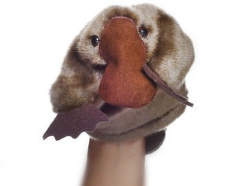 Toby Platypus hand puppet | Allergy free | Fire resistant | Aussie made