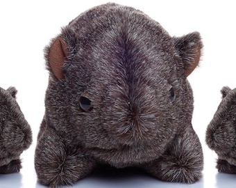 plush wombat poop