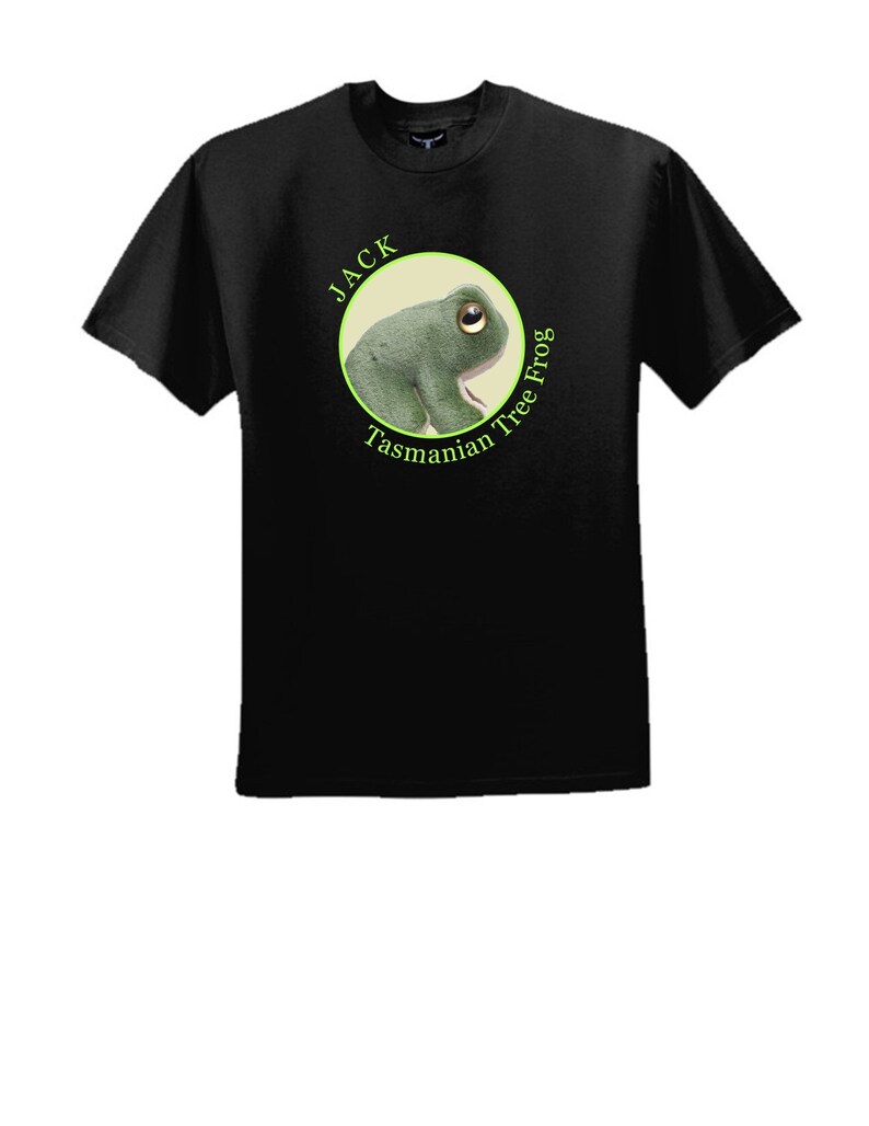 Frog T-shirt Jack Tasmanian Tree Frog image 2