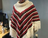 Extra cozy sweater ponchos Can be made in your choice of colors