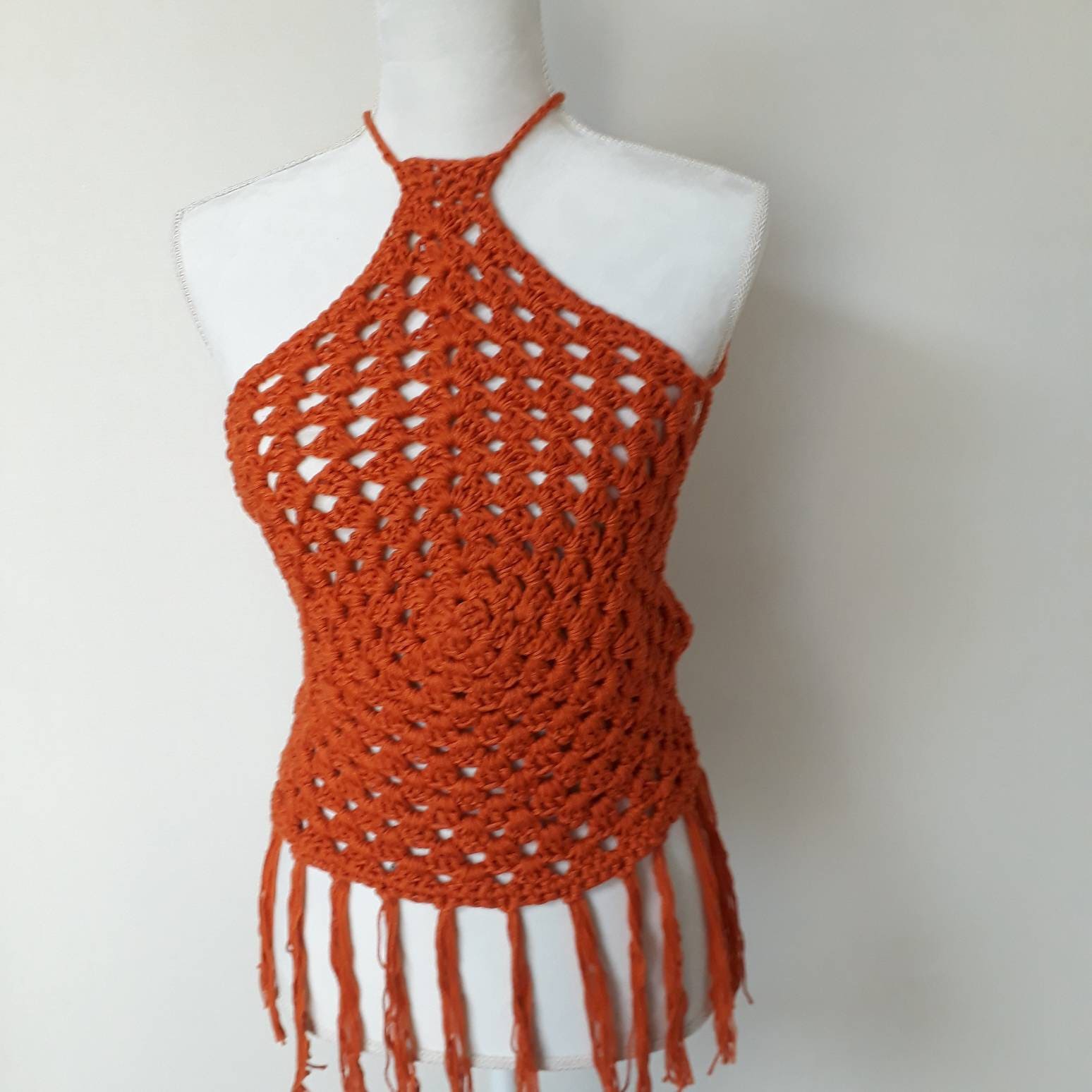 Buy Backless Crochet Top Online In India -  India