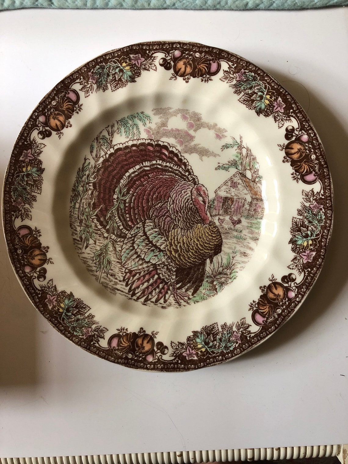 Johnson brothers autumn monarch 10 inch dinner plate Etsy