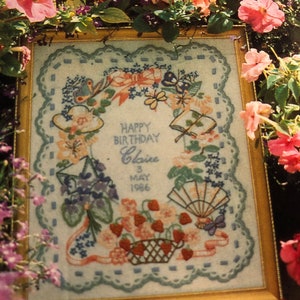 Glorafilia Edwardian sampler 13x11