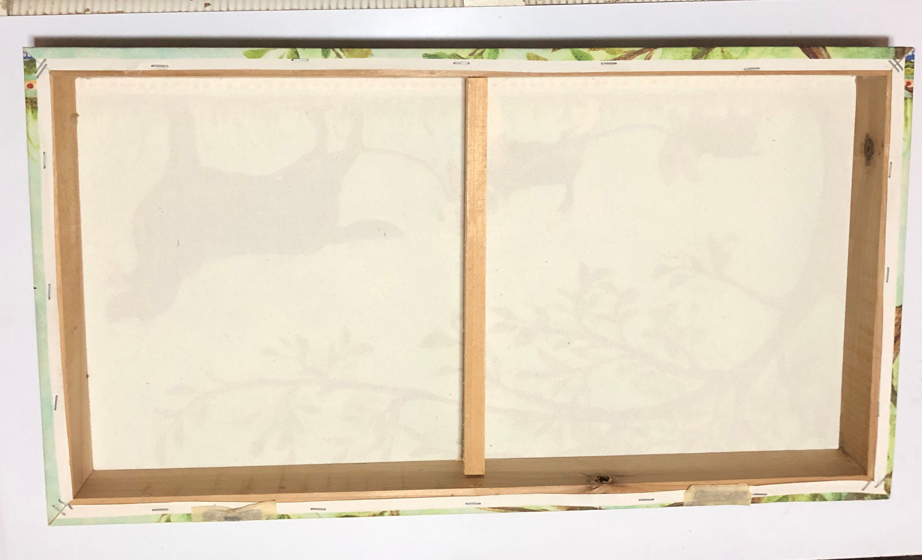 Kate Miller McRostie dogs walking dogs wall art canvas print 24x13