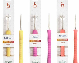 Set Di Ferri Per Calze Pony Colour Just Jute 20cm – 4mm, 4.5mm, 5mm In Alluminio Con Astuccio In Iuta Biodegradabile
