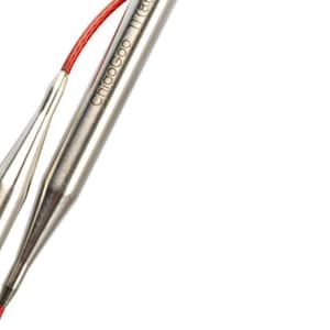 ChiaoGoo Knit RED Circular Needle 30cm 1.50mm - 1pc