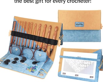 Ensemble de crochets afghans/tunisiens KnitPro Ginger