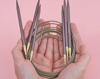 Aiguilles circulaires Addi Mystic lace 60, 80, 100 cm