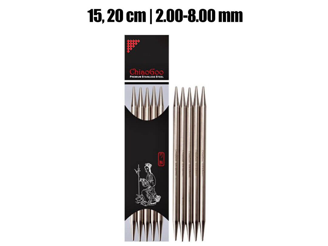 ChiaoGoo Premium Double Pointed Needle 20 Cm 7 Mm - 1 Pc
