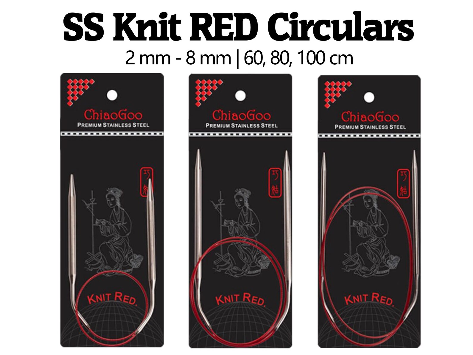 Kit Mini ChiaoGoo Aiguilles Shorties Circulaires Interchangeables | Matériel Tricot - La Droguerie